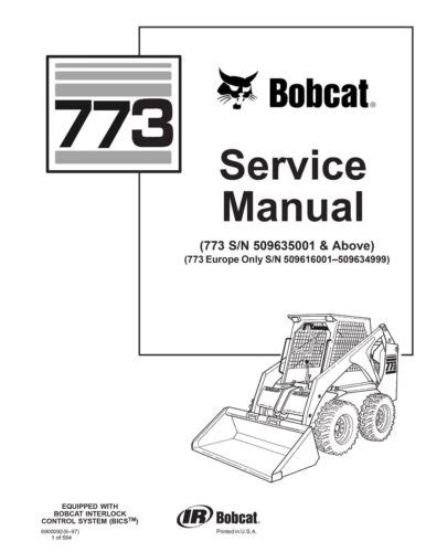 1998 bobcat 773 skid steer loader specs|bobcat 773 owners manual.